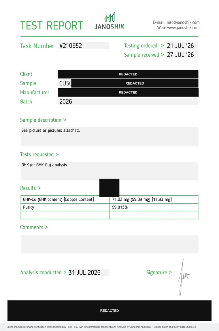 Test report #210952