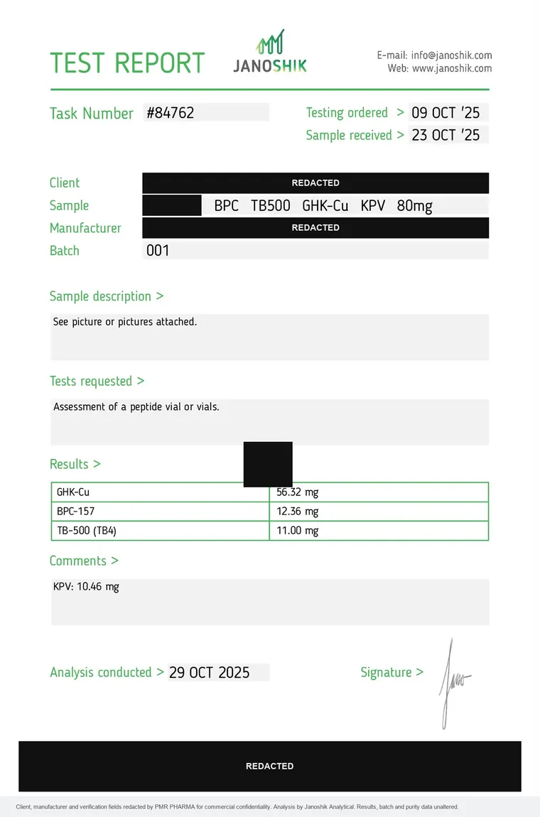 Test report #84762