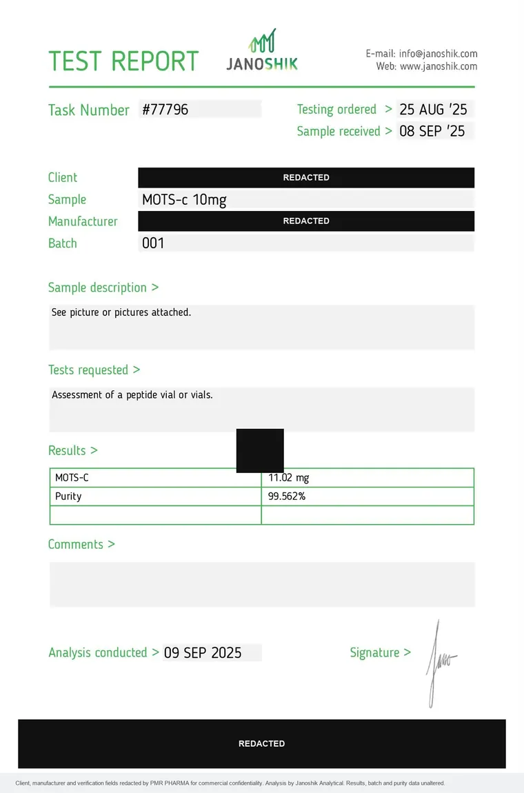 Test report #77796