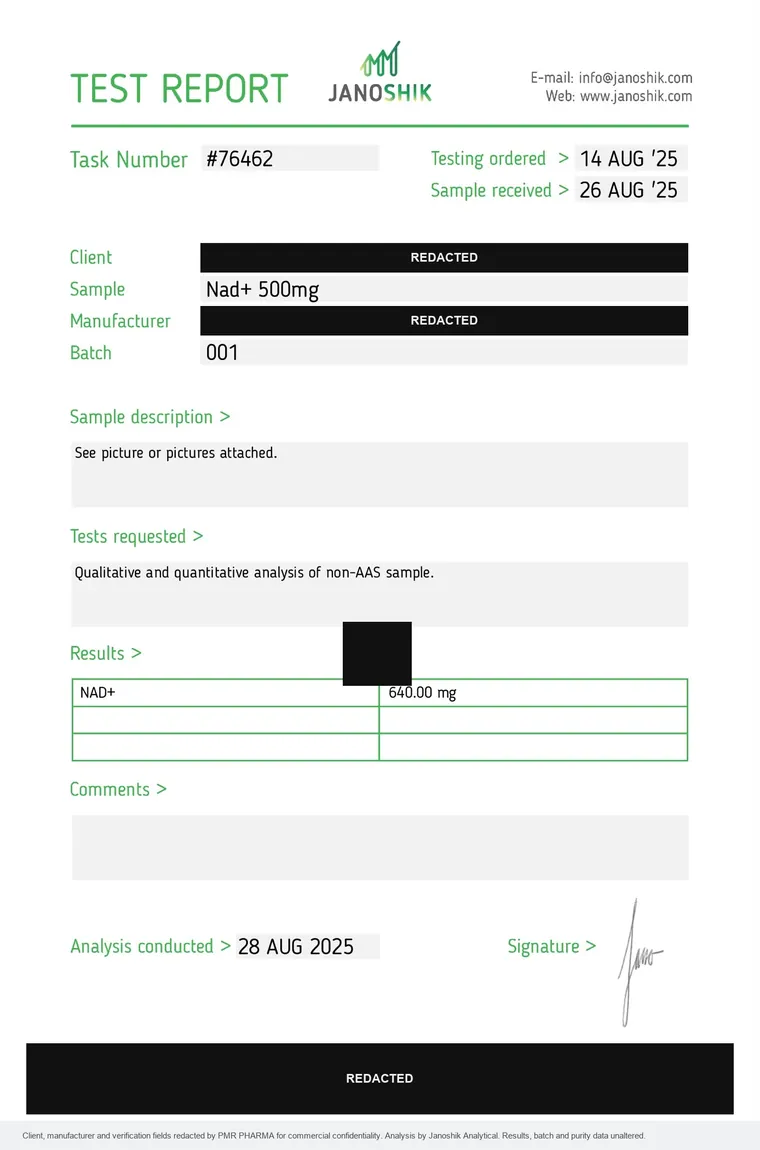 Test report #76462